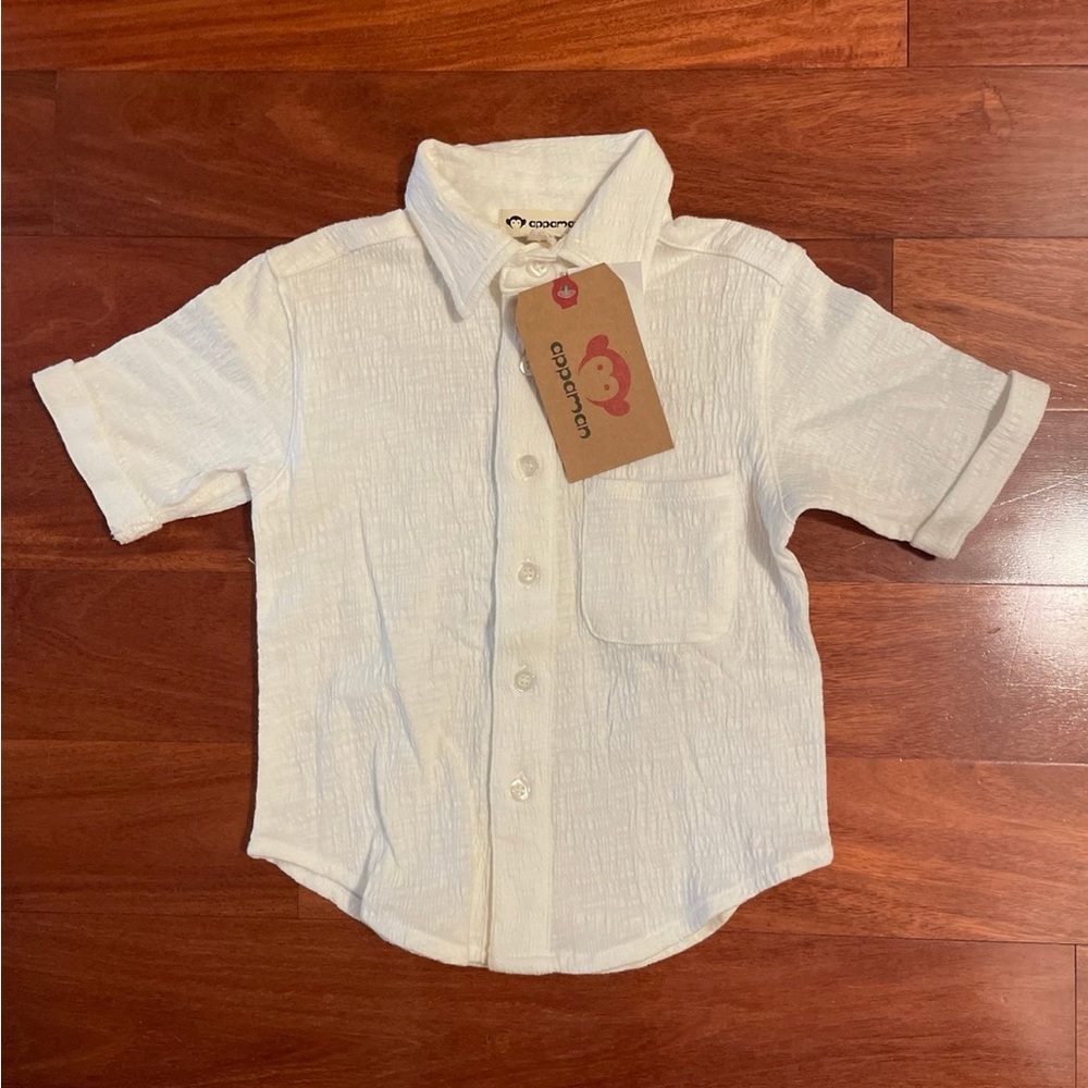 Toddler boy button down shirt